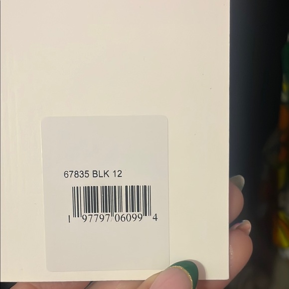 NWT- size 12- Mac Duggal Black High-Low Ruffle Gown - Picture 6 of 6